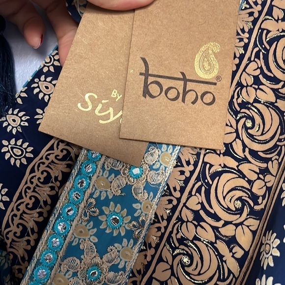 Bohemian dress size L - Picture 4 of 8